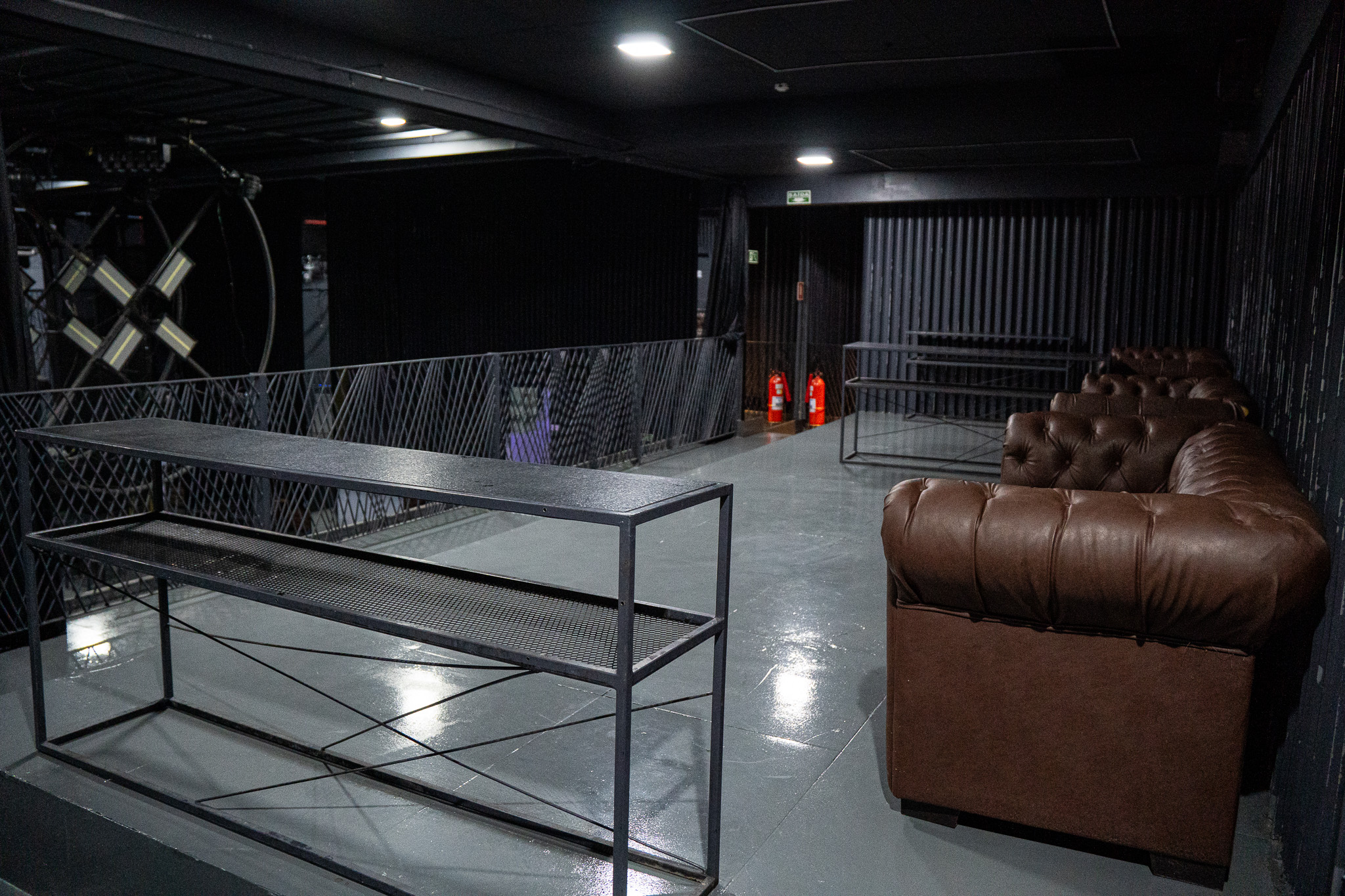 Camarote - visão do mezanino